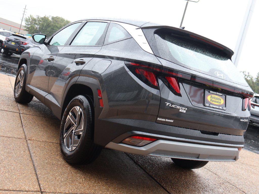 New 2026 Hyundai Tucson Hybrid Blue SUV
