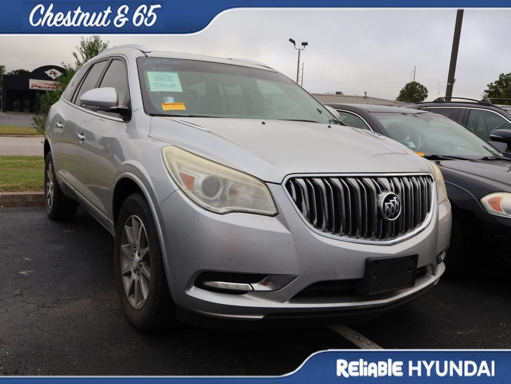Used 2015 Buick Enclave Leather with VIN 5GAKRBKD6FJ377639 for sale in Springfield, MO