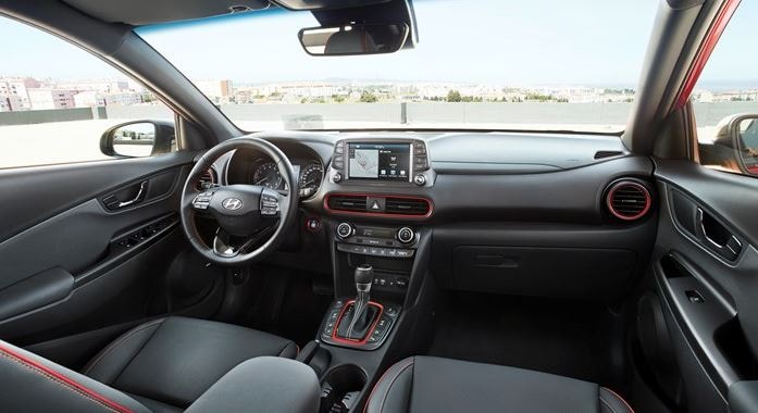 hyundai kona interior look