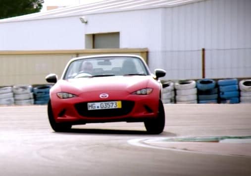 The new Mazda MX-5 Miata takes on the 1st generation Mazda MX-5 Miata on the racetrack