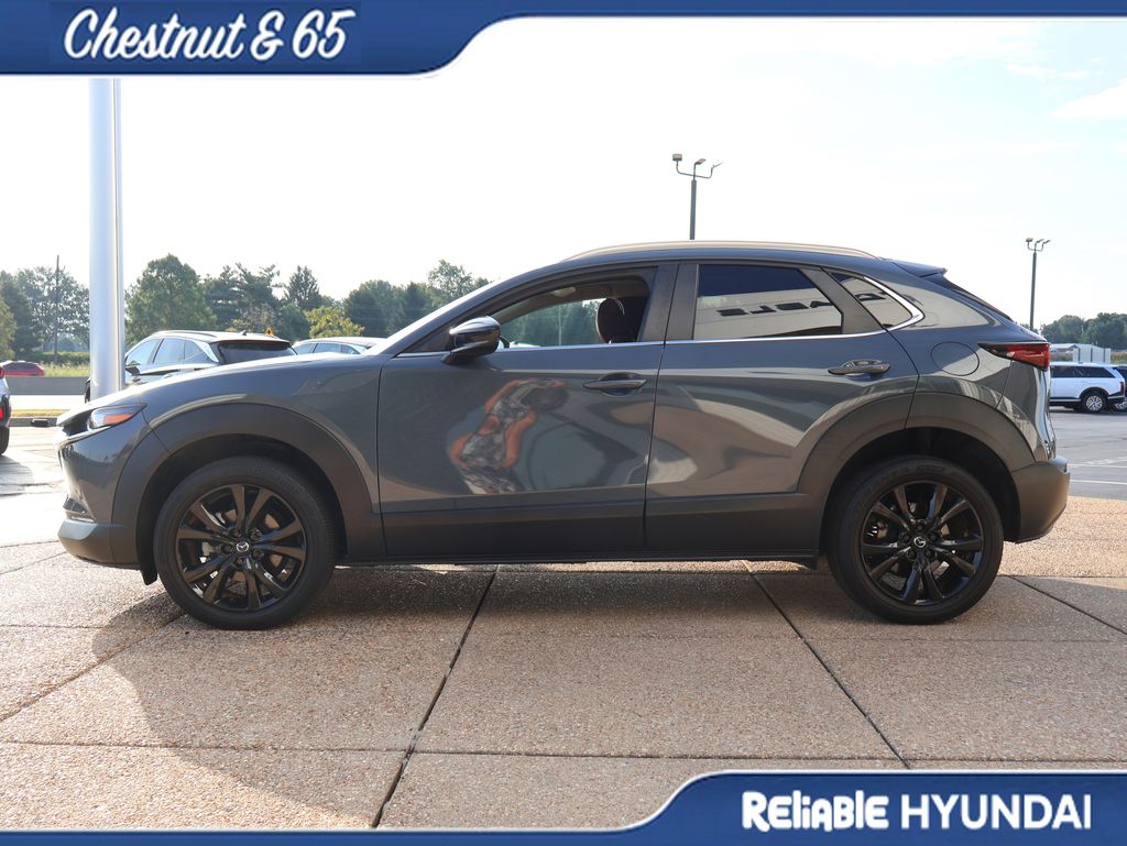 Used 2023 Polymetal Gray Metallic Mazda 2.5 S Carbon Edition image 3