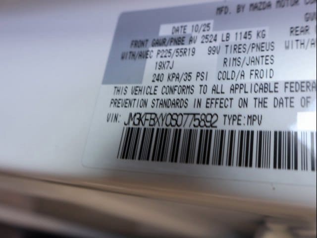 New 2025 Rhodium White Metallic Mazda 2.5 Turbo Signature AWD image 43