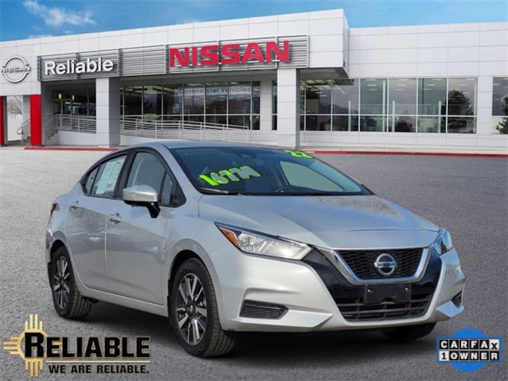 Used 2022 Nissan Versa 1.6 SV Sedan