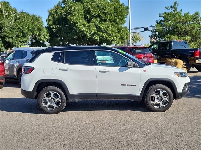 Used 2022 Jeep Compass Trailhawk with VIN 3C4NJDDB6NT159993 for sale in Albuquerque, NM