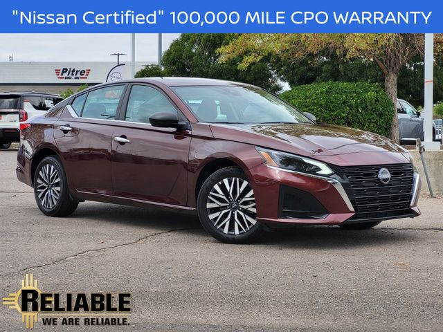 Garnet Pearl Metallic 2025 Nissan Altima Sedan All-Wheel Drive Continuously Variable Transmission