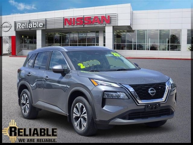 Gray (Gun Metallic) 2023 Nissan Rogue SUV / Crossover Front-Wheel Drive Continuously Variable Transmission