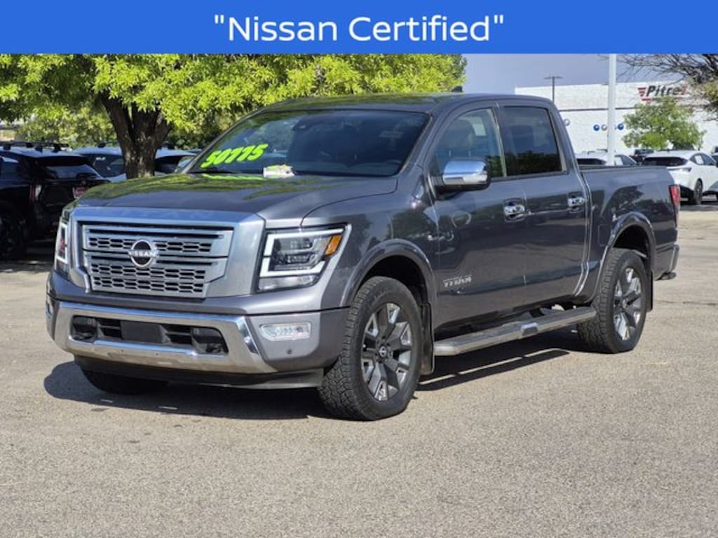Certified 2023 Nissan Titan Platinum Reserve Truck