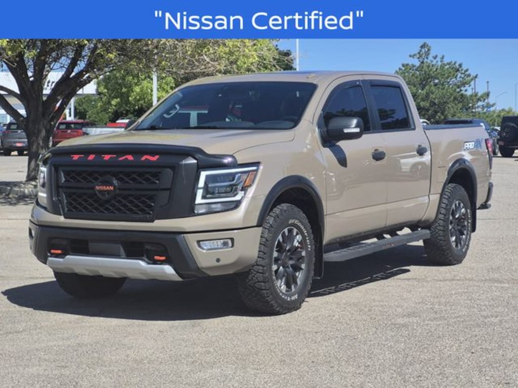 Certified 2021 Nissan Titan PRO-4X Truck