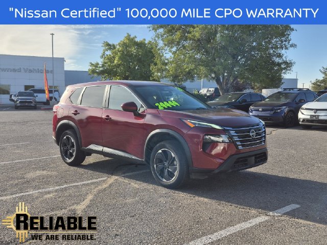 Red (Scarlet Ember Tintcoat) 2024 Nissan Rogue SUV / Crossover All-Wheel Drive Continuously Variable Transmission