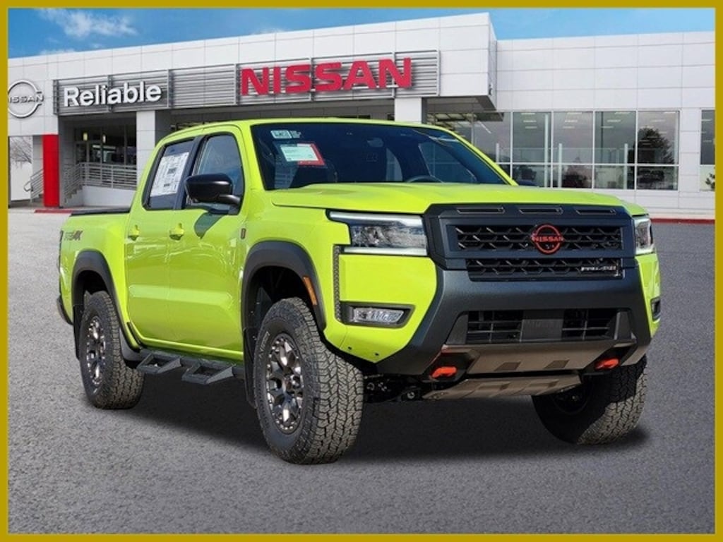 New 2026 Nissan Frontier PRO-4X w/R Package Truck Crew Cab