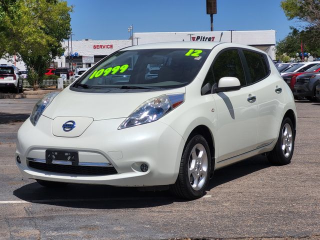 Used 2012 Nissan LEAF SL with VIN JN1AZ0CPXCT023388 for sale in Albuquerque, NM