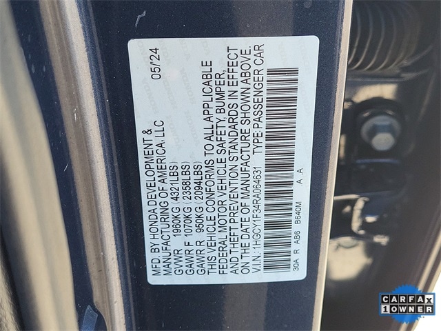 Accord Sedan EX