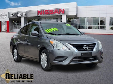 2017 Nissan Versa 1.6 S Sedan