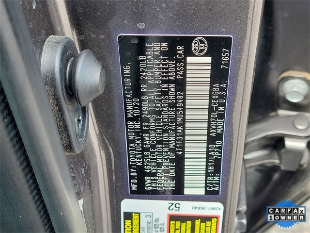 Camry Hybrid XLE