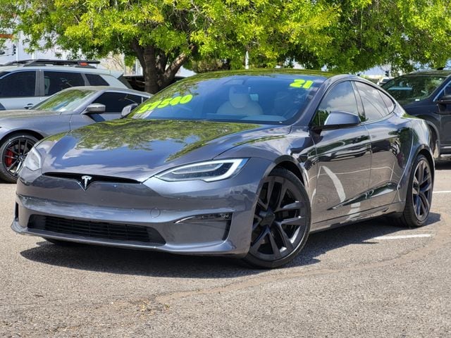 Used 2021 Tesla Model S Plaid with VIN 5YJSA1E67MF447196 for sale in Albuquerque, NM