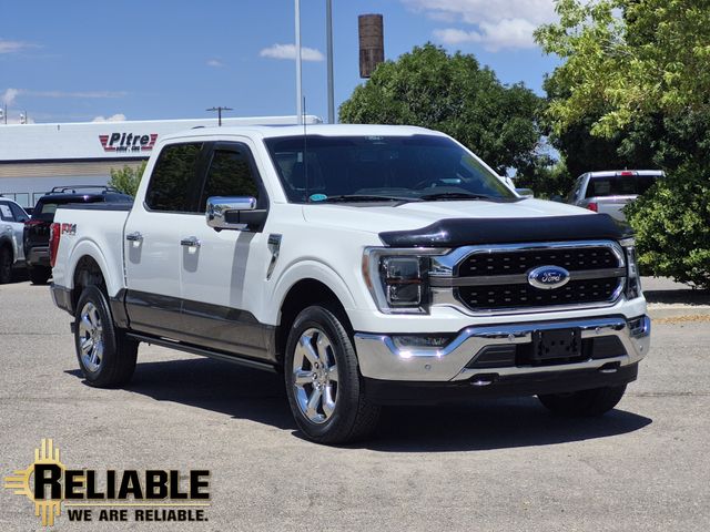 Star White Metallic Tri-Coat 2022 Ford F-150 Pickup Truck Four-Wheel Drive Automatic