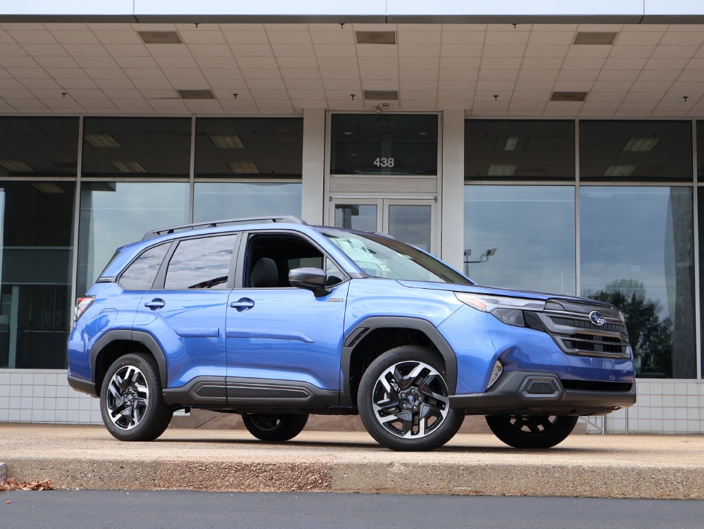 Daybreak Blue Pearl 2026 Subaru Forester Hybrid SUV / Crossover All-Wheel Drive Continuously Variable Transmission