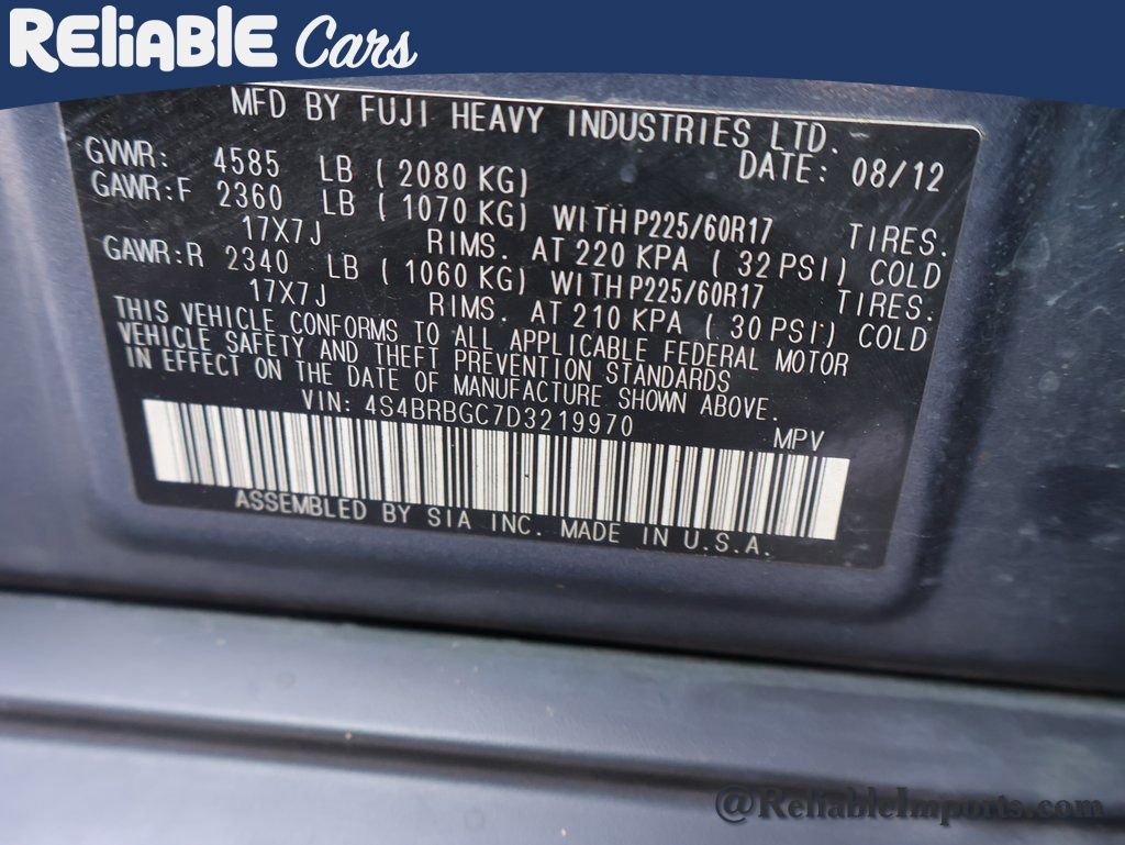 Used 2013 Twilight Blue Metallic Subaru 2.5i Premium (CVT) image 39