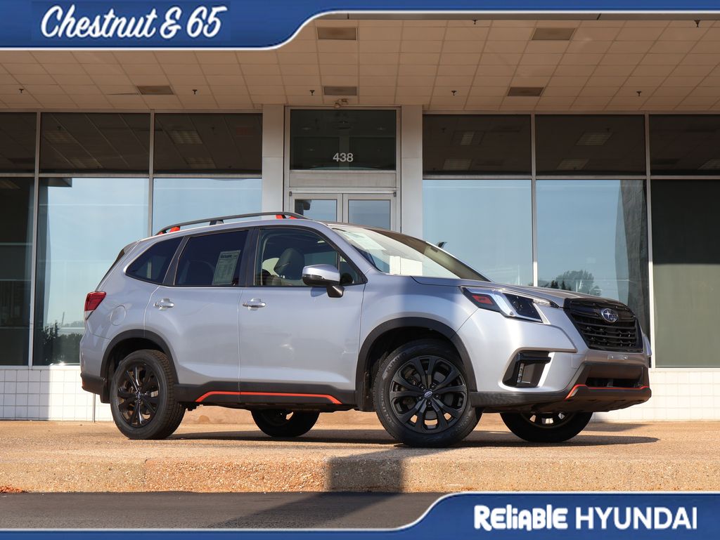 Used 2022 Ice Silver Subaru Sport image 2