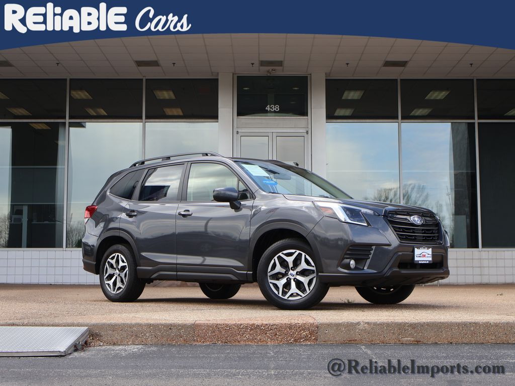 Used 2023 Magnetite Gray Metallic Subaru Premium image 2
