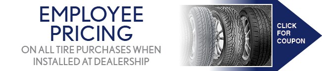 Employee Pricing Tire Purchase Coupon, Springfield, MO