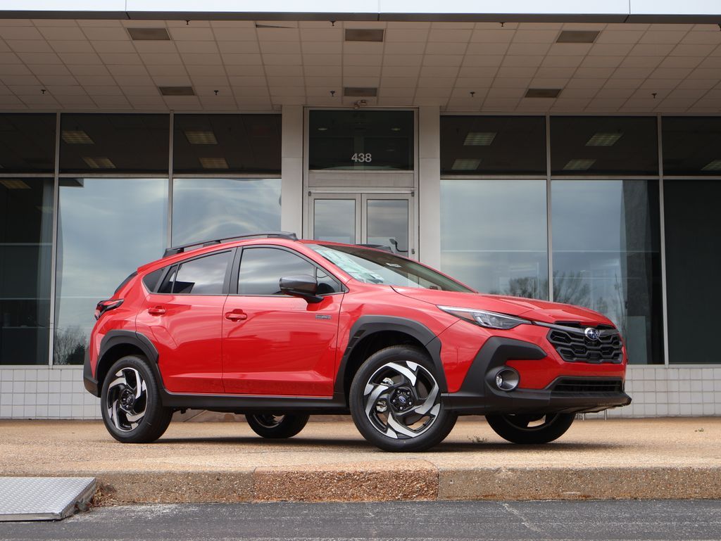 New 2026 Pure Red Subaru Limited Hybrid image 2