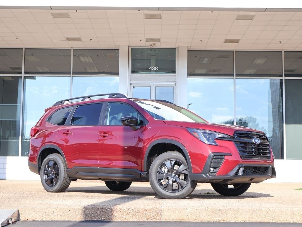 New 2026 Crimson Red Pearl Subaru Premium 7-Passenger image 2