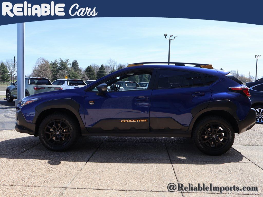 Used 2024 Sapphire Blue Pearl Subaru Wilderness image 3