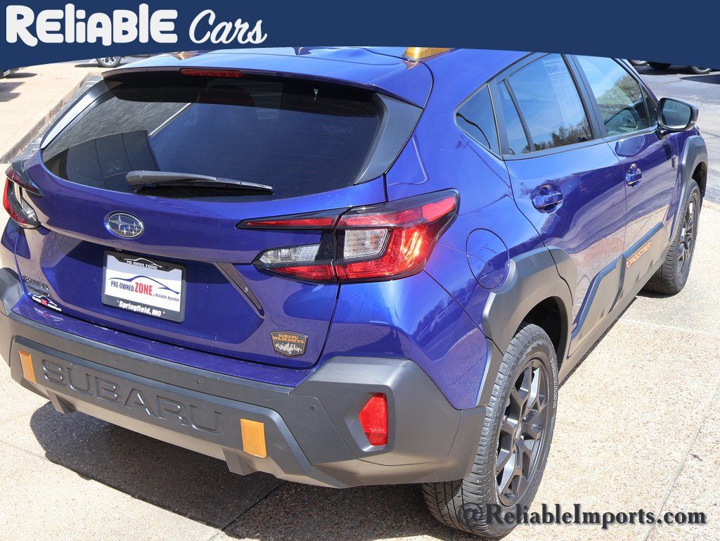 Used 2024 Sapphire Blue Pearl Subaru Wilderness image 6