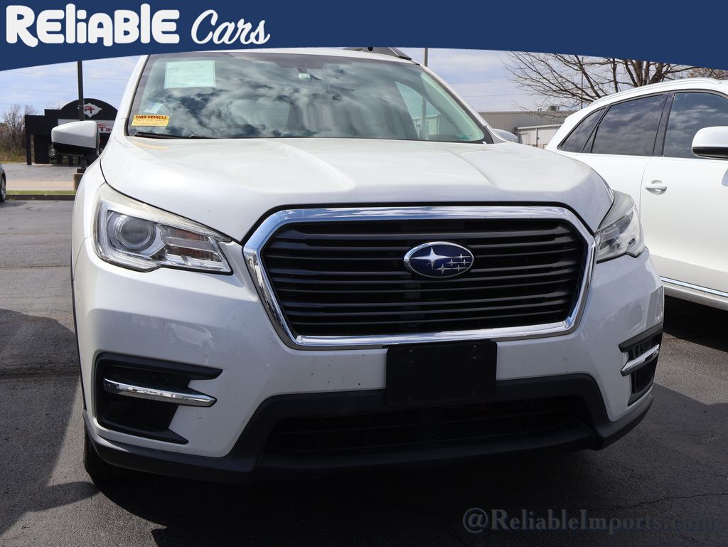 Used 2021 Crystal White Pearl Subaru Premium 8-Passenger image 2