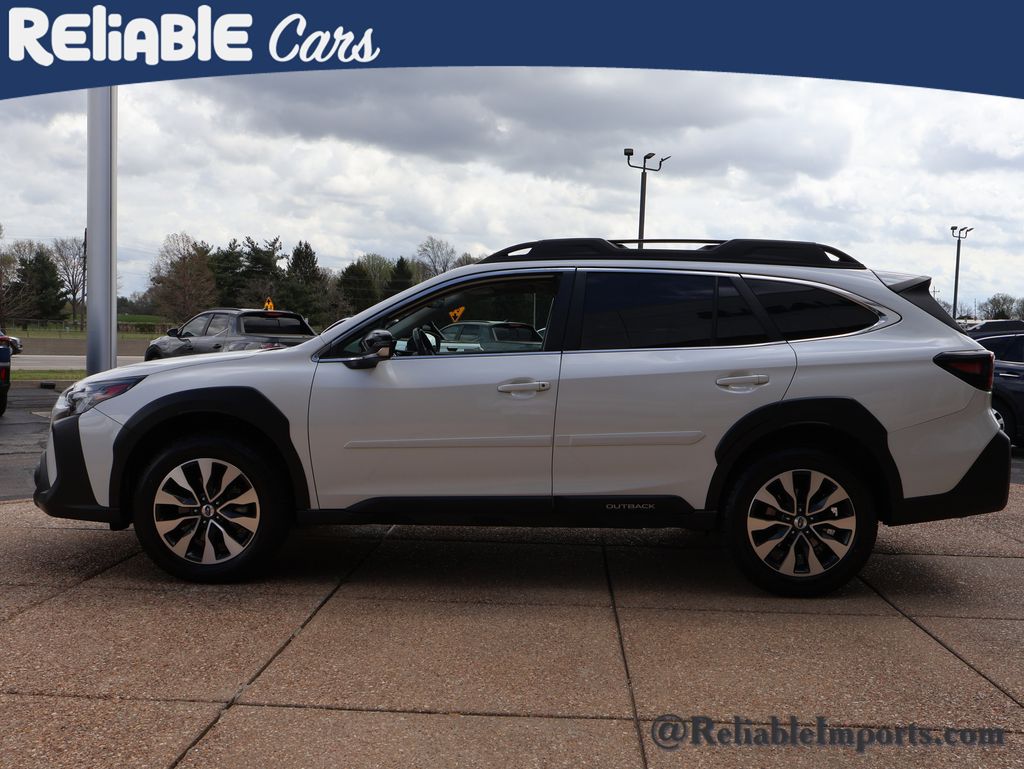 Used 2023 Crystal White Pearl Subaru Limited image 3