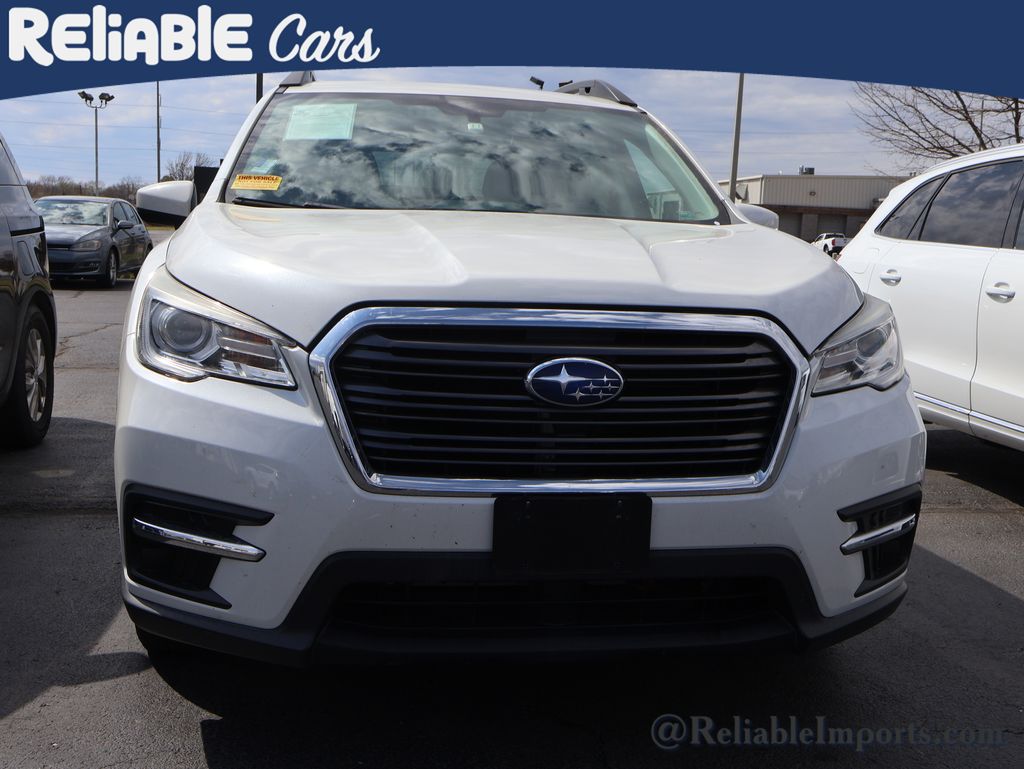 Used 2021 Crystal White Pearl Subaru Premium 8-Passenger image 4