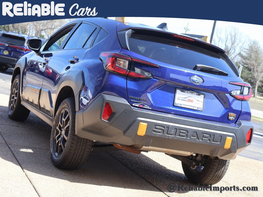 Used 2024 Sapphire Blue Pearl Subaru Wilderness image 4
