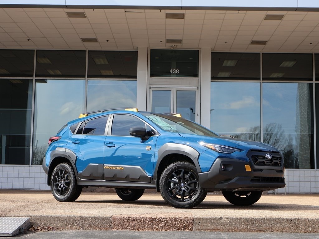 New 2026 Geyser Blue Subaru Wilderness image 2