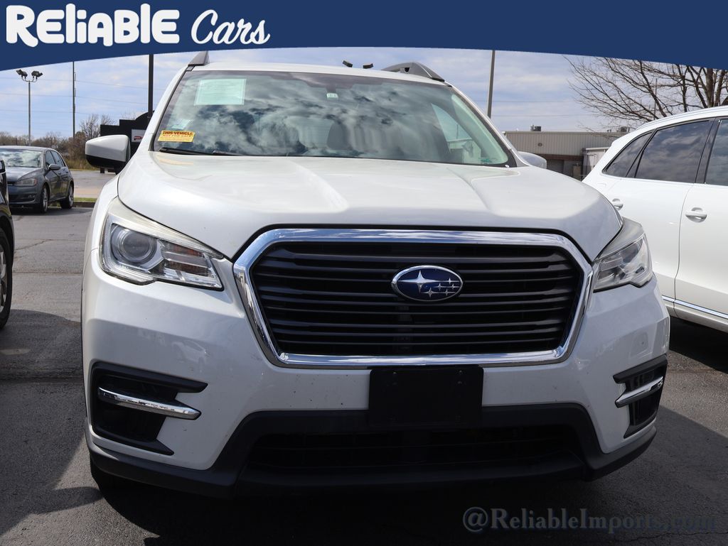 Used 2021 Crystal White Pearl Subaru Premium 8-Passenger image 3