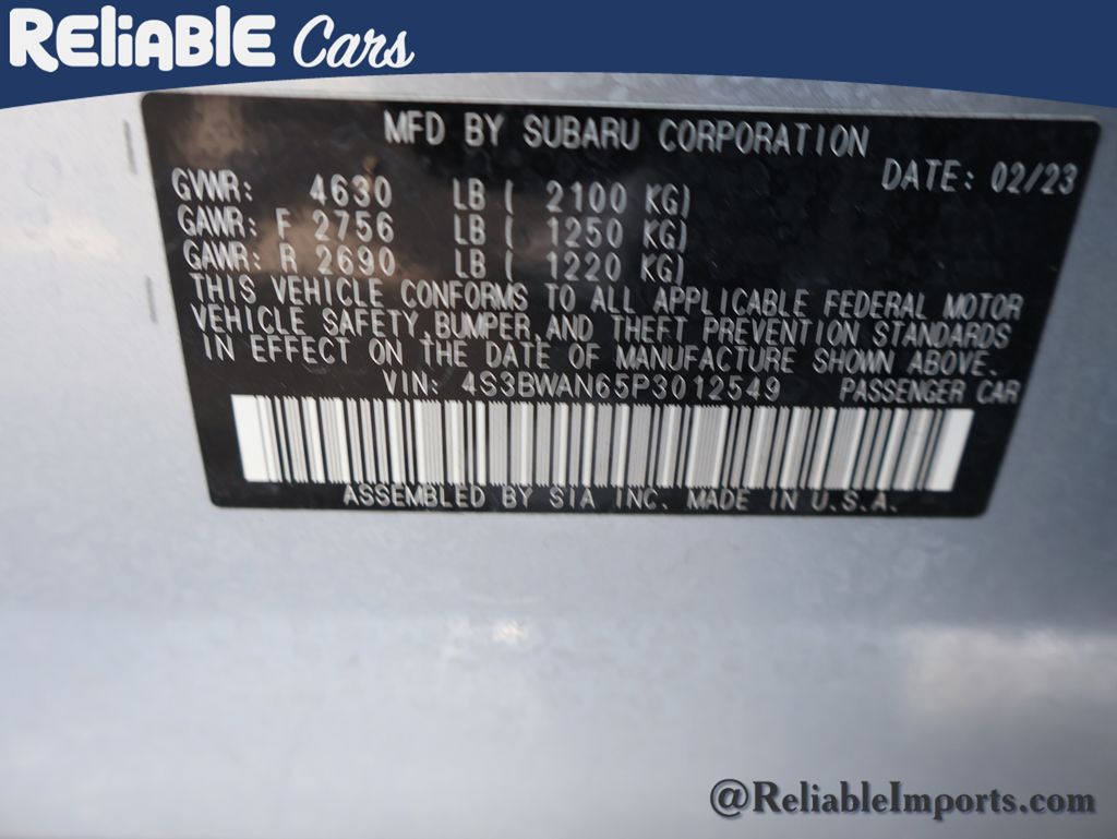 Used 2023 Ice Silver Metallic Subaru Limited image 25