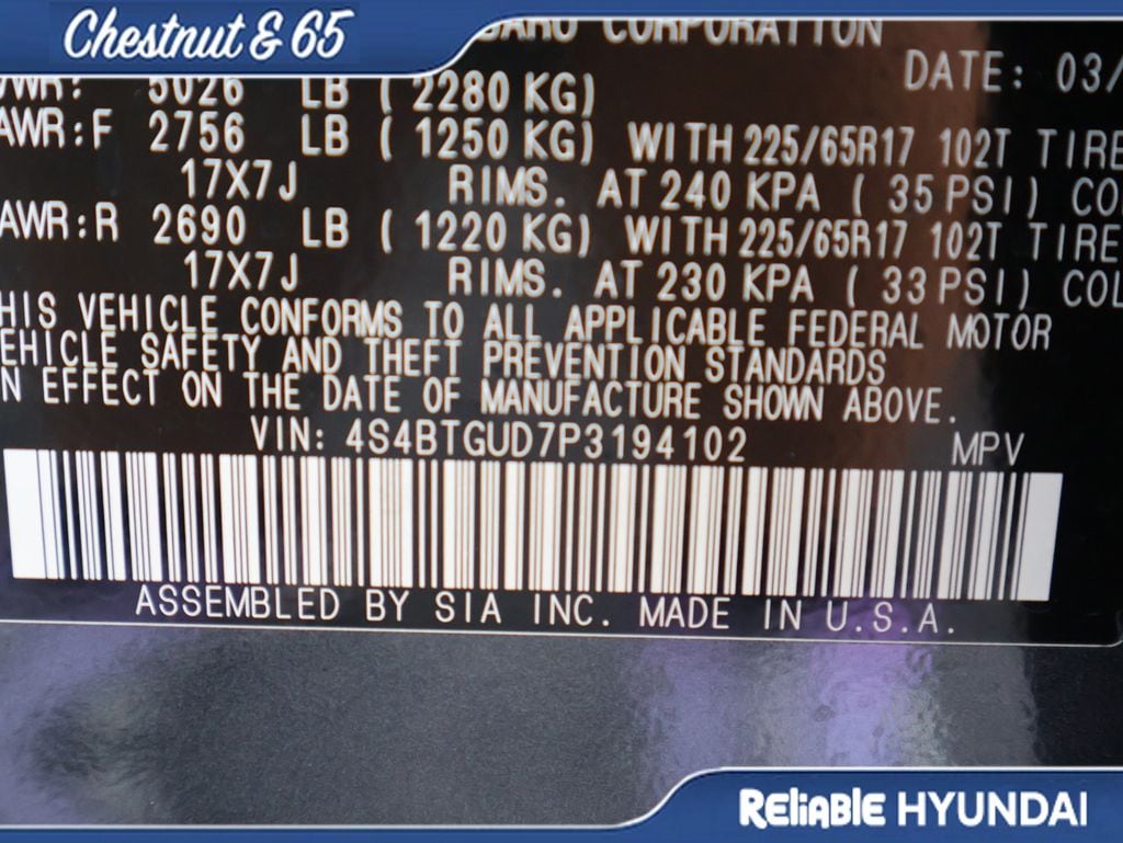 Used 2023 Magnetite Gray Subaru Wilderness image 43