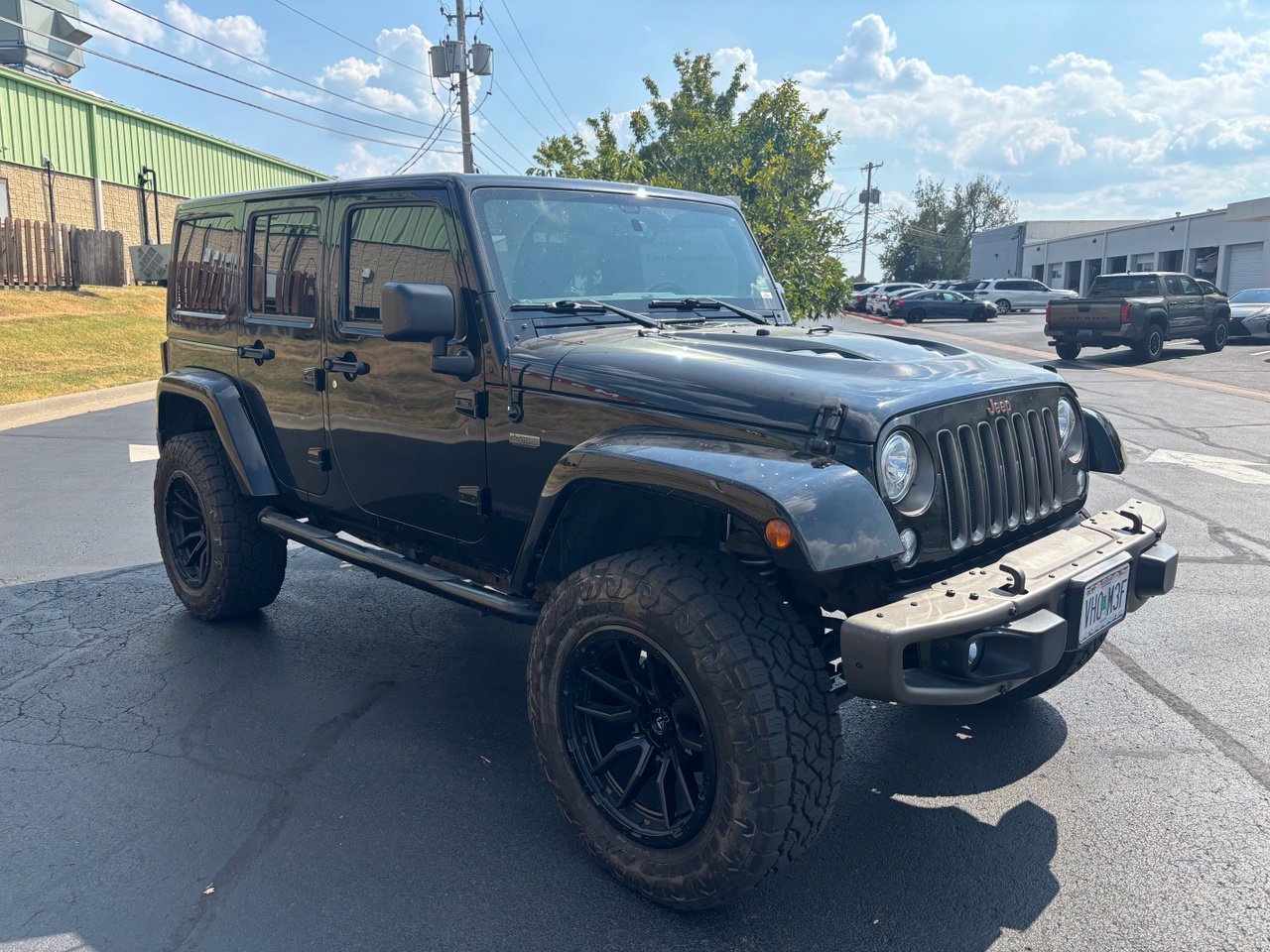 Black Clearcoat 2017 Jeep Wrangler SUV / Crossover Four-Wheel Drive 6-Speed Manual