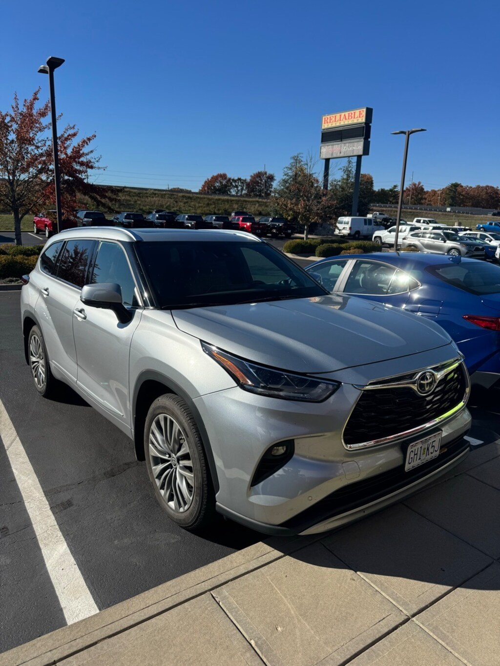 Used 2021 Toyota Highlander Platinum SUV