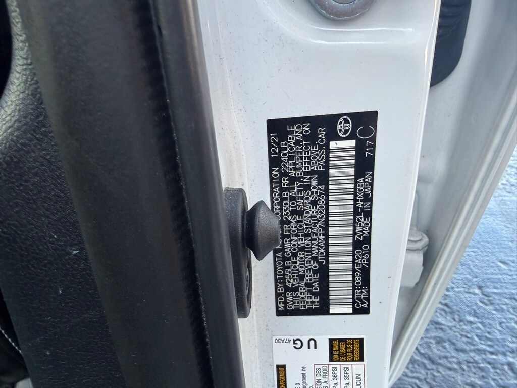 Used 2022 Toyota Prius Prime Limited Hatchback