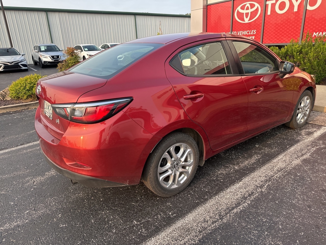 Used 2017 Toyota Yaris iA Base with VIN 3MYDLBYV3HY184857 for sale in Springfield, MO