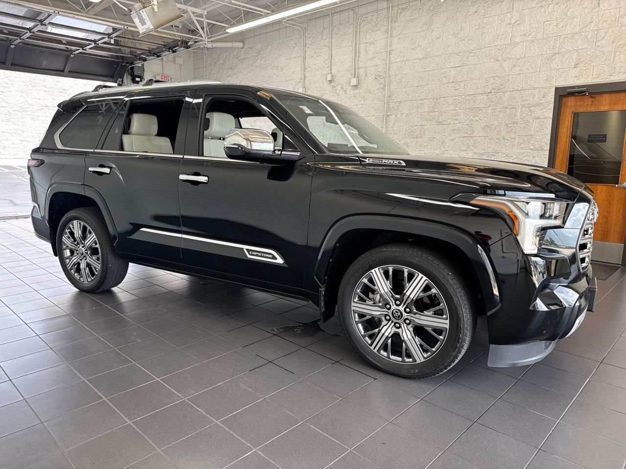 Midnight Black Metallic 2024 Toyota Sequoia SUV / Crossover Four-Wheel Drive Automatic