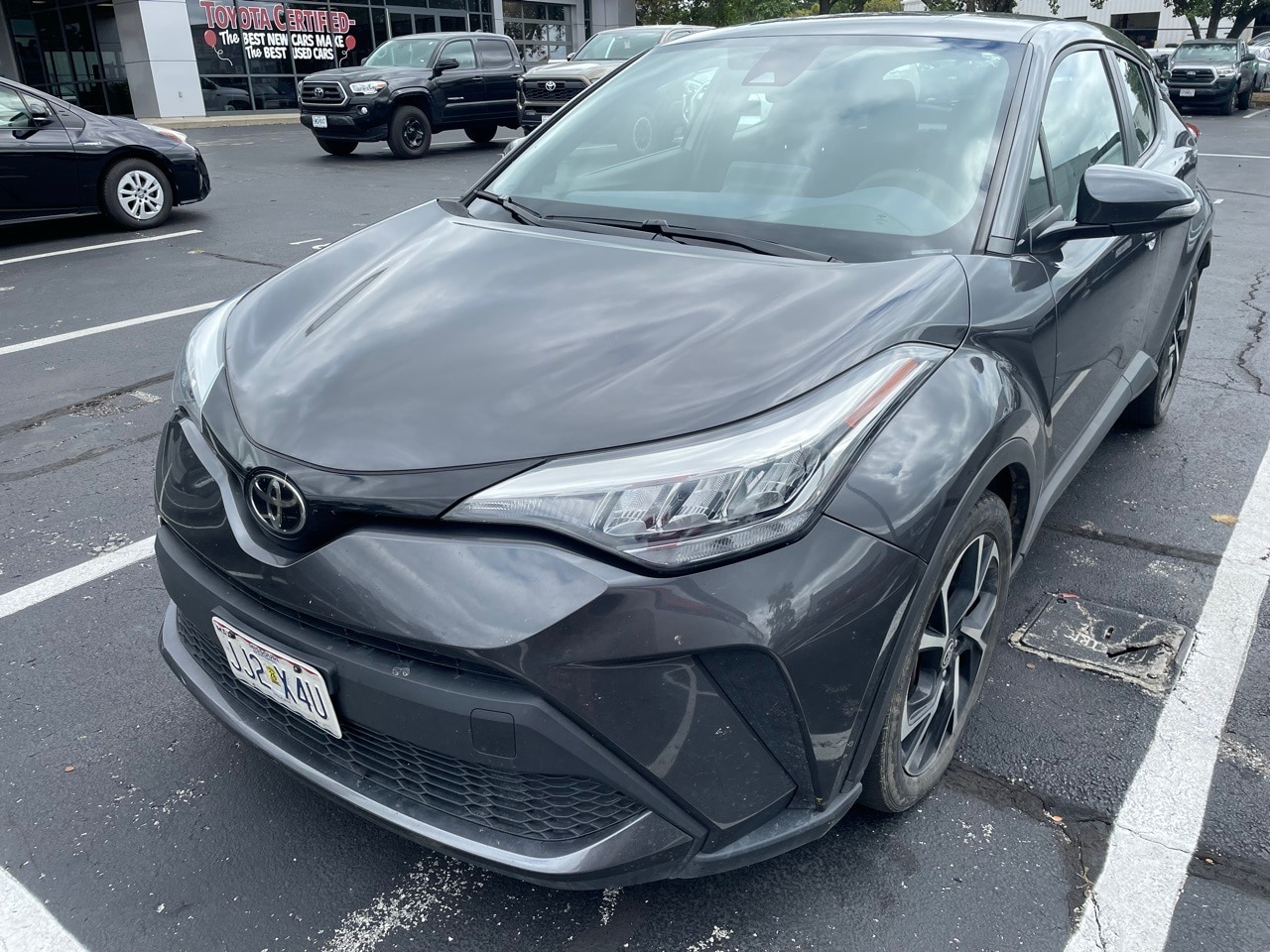 Used 2022 Toyota C-HR XLE with VIN NMTKHMBX2NR140654 for sale in Springfield, MO