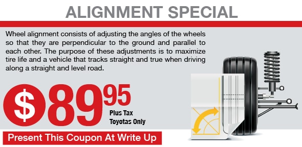 Toyota Car Repair | Alignment Discount Coupon | Springfield, MO