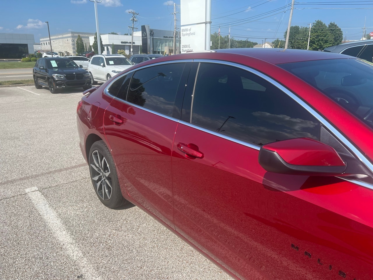 Used 2024 Chevrolet Malibu RS with VIN 1G1ZG5ST9RF192786 for sale in Springfield, MO