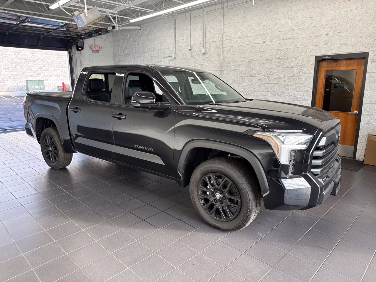 Midnight Black 2026 Toyota Tundra Pickup Truck Four-Wheel Drive Automatic