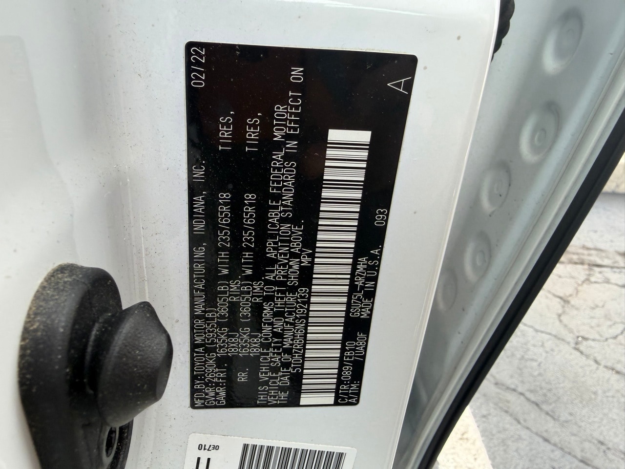 Used 2022 Toyota Highlander For Sale at Reliable Lexus | VIN