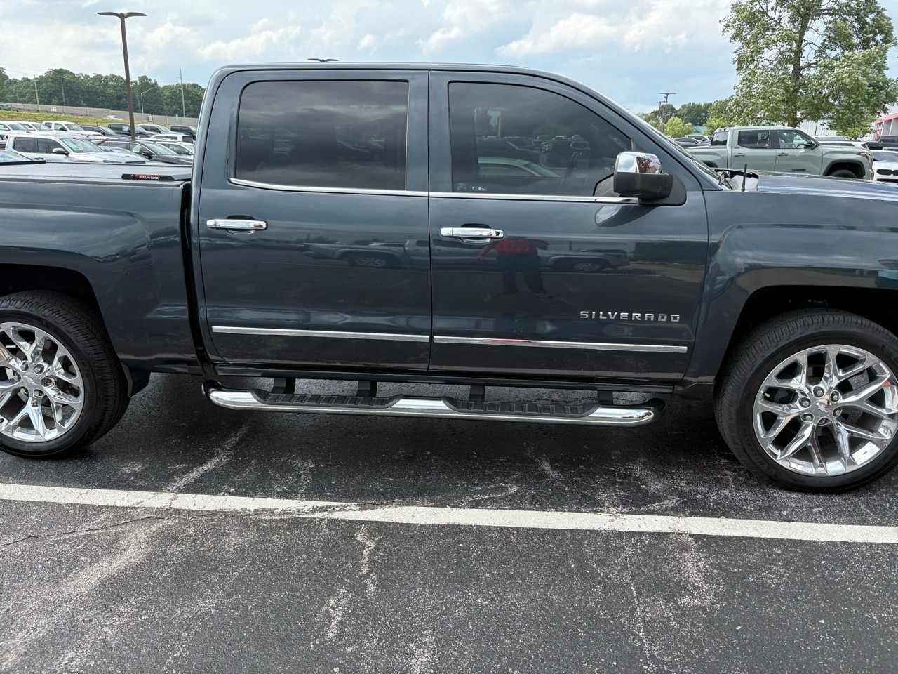 Used 2017 Chevrolet Silverado 1500 LTZ with VIN 3GCUKSEJ7HG450650 for sale in Springfield, MO