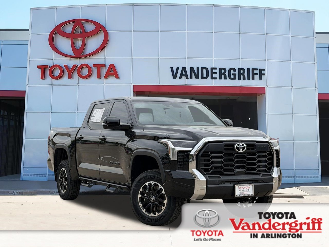 Midnight Black 2026 Toyota Tundra Pickup Truck Four-Wheel Drive 