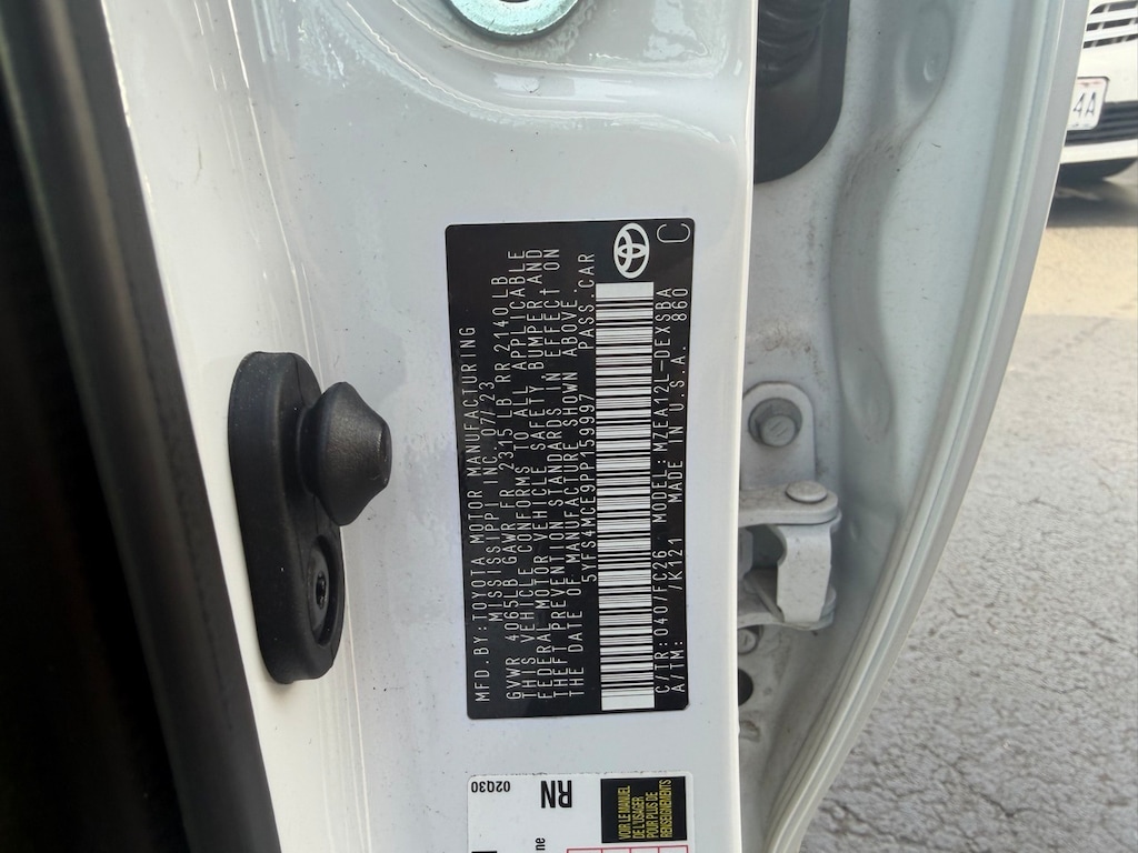 Used 2023 Toyota Corolla SE Sedan